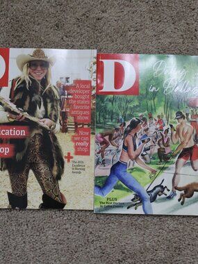 D Magazine Lot of 2 Mar - Apr 2026 Issues Featuring The Dallasification of Round